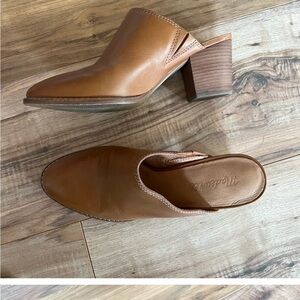Madewell Women's Brown Mules- 7